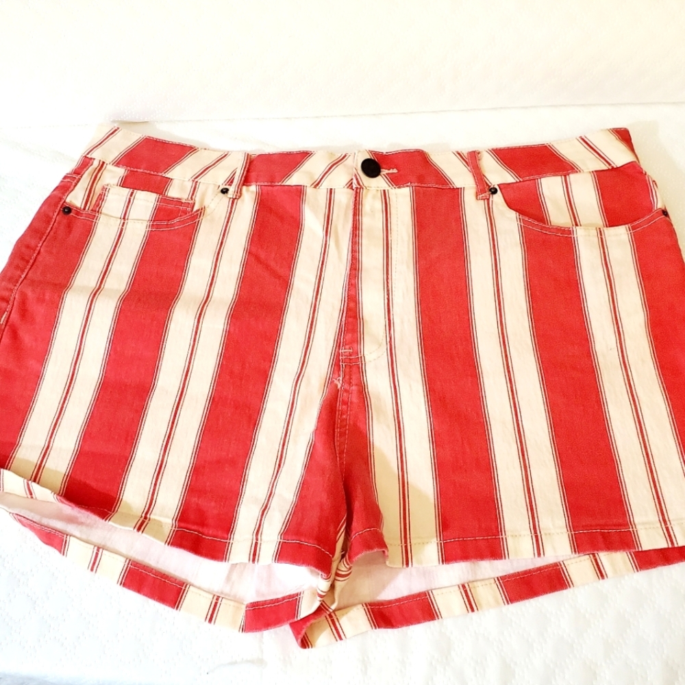 Forever 21 Striped Shorts Size 20